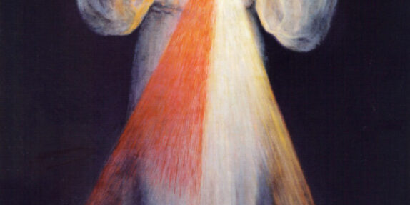file:vrai tableau original divine miséricorde jésus confiance sainte faustine peintre eugeniusz kazimirowski 1934.jpg